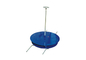 1000mm Diameter Underground Cable Tools Rotate Steel Plate Stand Upright Payout Drum Turntable