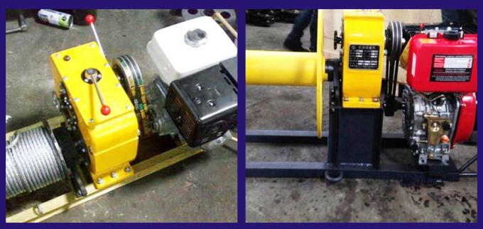 Wciągarka benzynowa 5T z silnikiem wysokoprężnym Honda 0