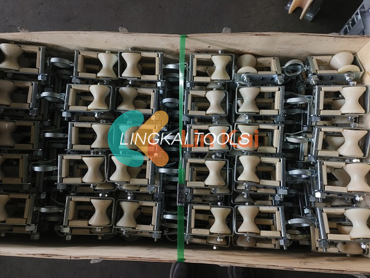 2.2kg OPGW Podwójne łopatki wspierające rolki Obciążenie robocze 2KN
