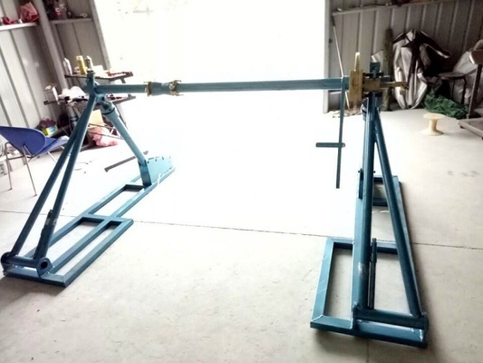 Mechaniczny stojak do przeciągania kabli o obciążeniu znamionowym 50 KN do zwalniania drutu