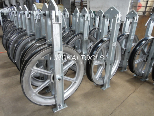 Linia transmisyjna 400KV Aluminiowe koło pasowe 660mm